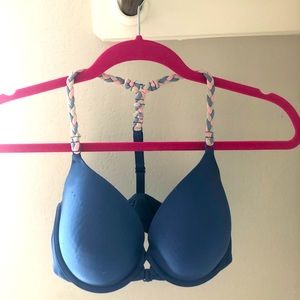 Victoria’s Secret Navy Racerback Push-up Bra